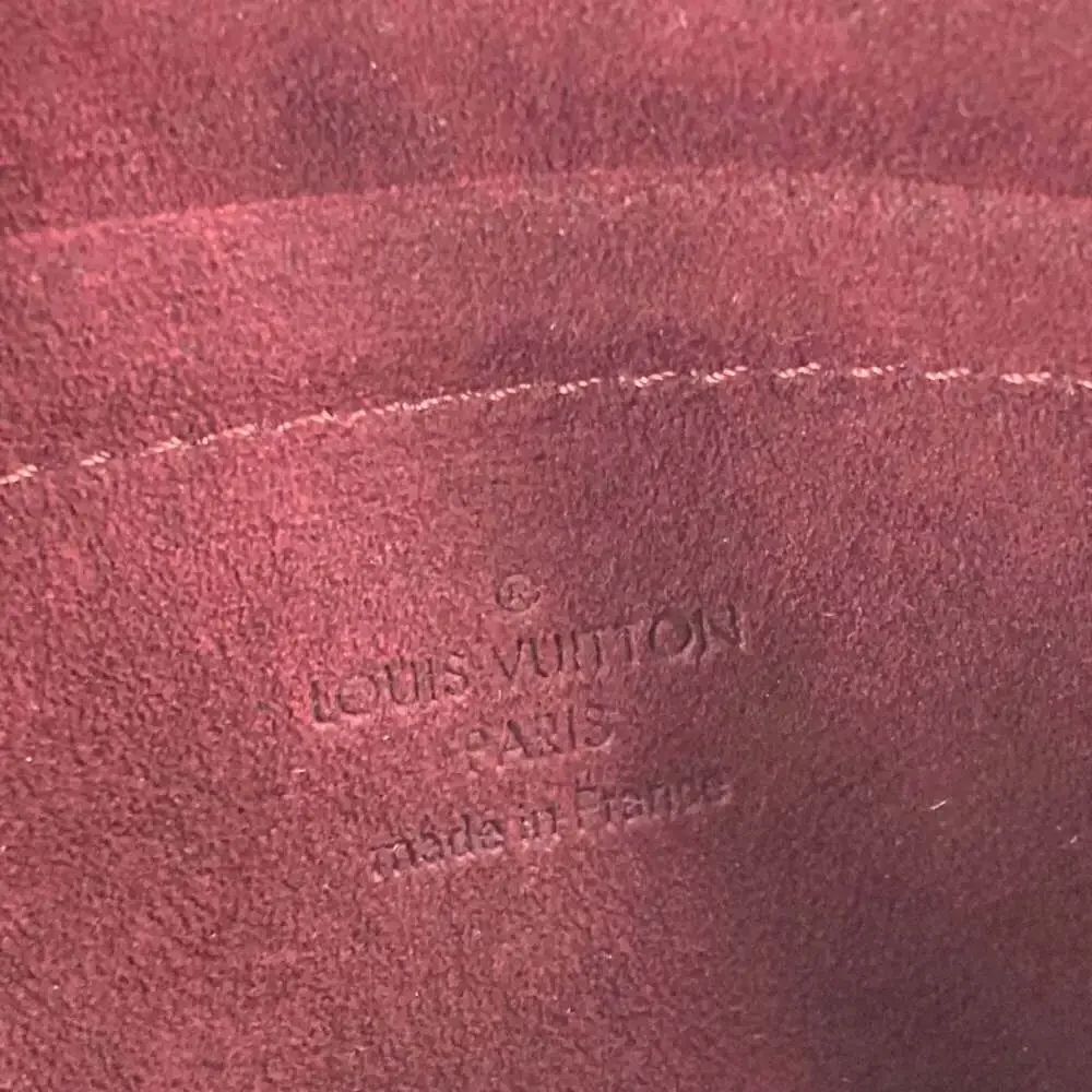 LOUIS VUITTON Brown Damier Canvas Pochette Shoulder Bag